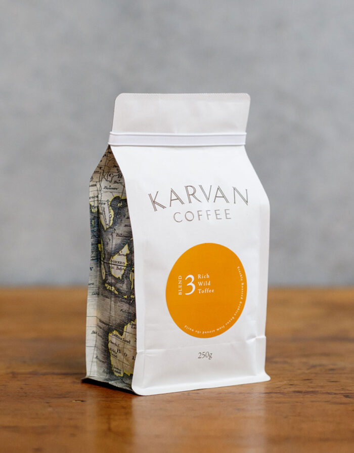Blend #3 featuring Classic Sumatran coffee flavours