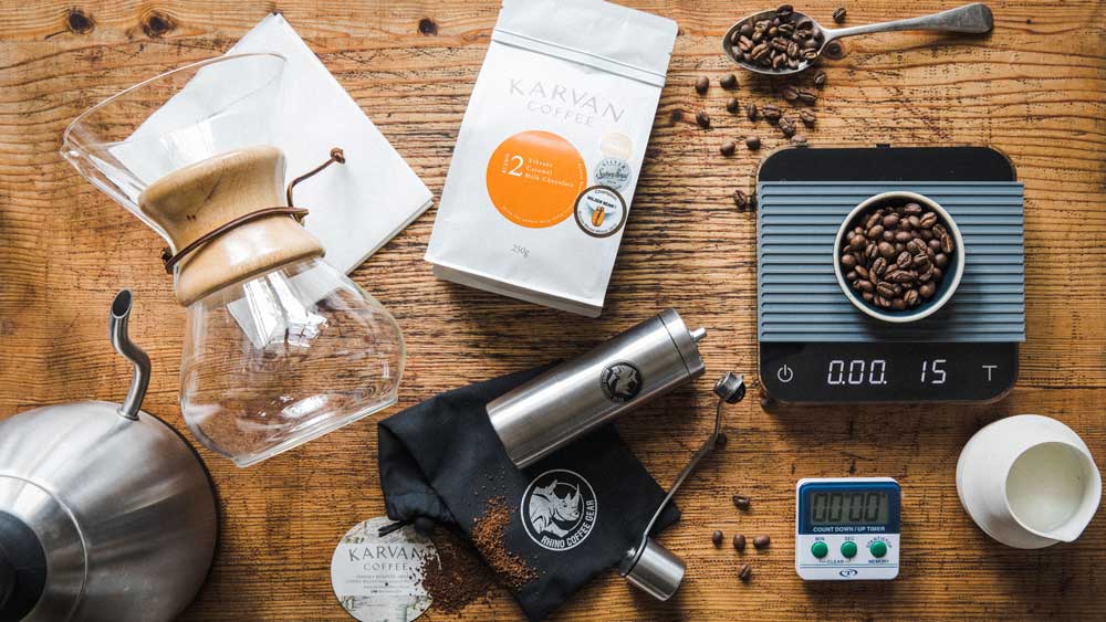 Weigh your coffee for best taste.