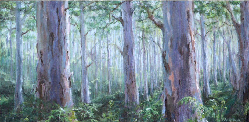 Jill Ansell - Light through Trees (2021)